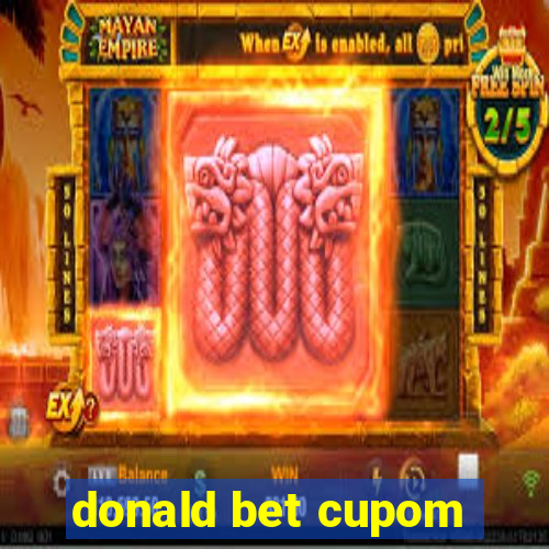 donald bet cupom